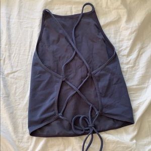 Intimately Free People blue strap-y tank top